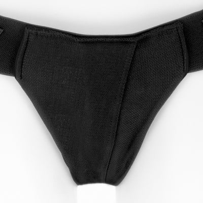 SpareParts Joque Cover Undwear Harness Black (Double Strap) Size A Nylon