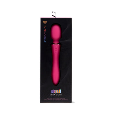 Nu Sensuelle Mika Nubii Wand with Turbo Boost and Heat Pink