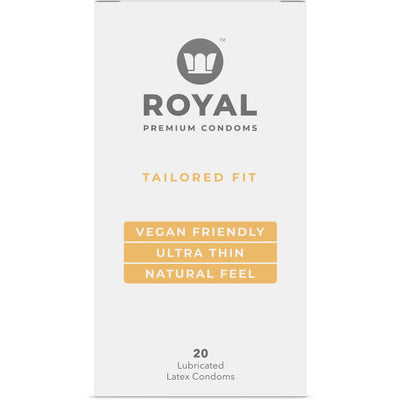Royal Intimacy Tailored Fit Vegan Condoms