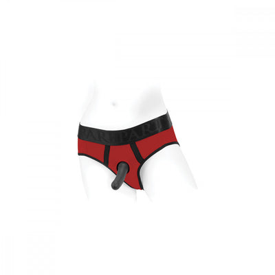 SpareParts Tomboi Harness Red-Blk Nylon - XS