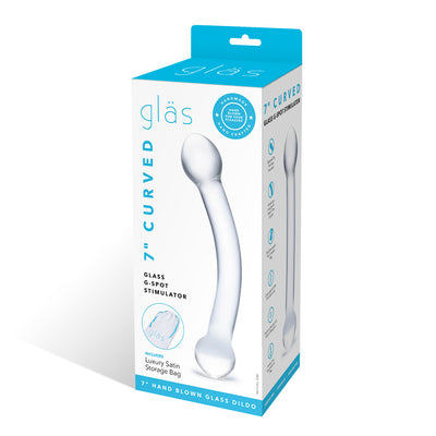 GLAS Curved Glass G-Spot Stimulator 7"