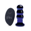 GLAS Rechargeable Ribbed Butt Plug 3.5"