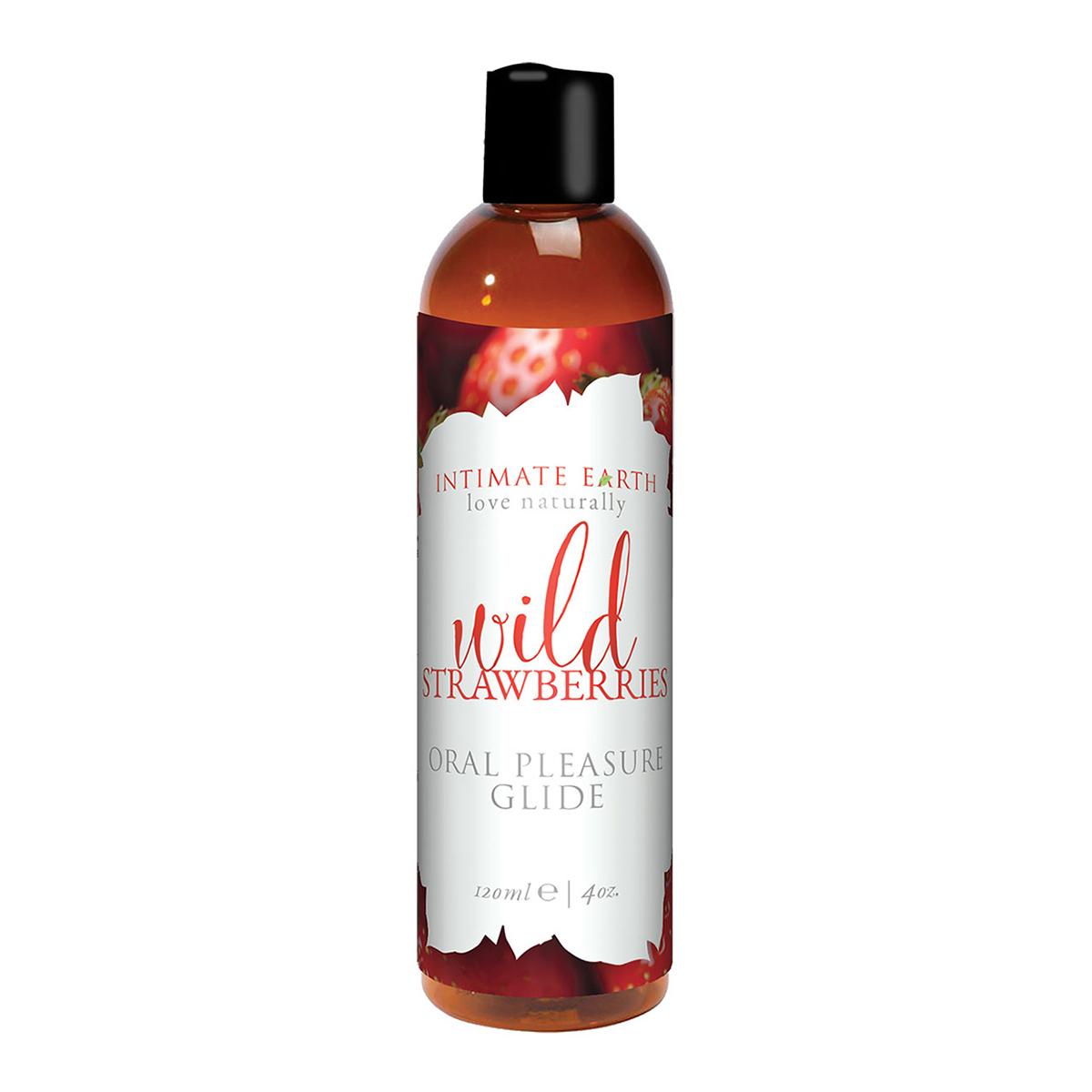 Intimate Earth Flavored Strawberry 4oz.