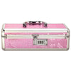 Lockable Toy Box Medium 12"x4"x4" - Pink