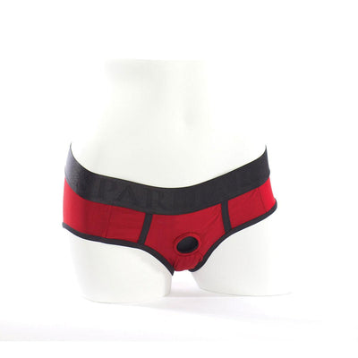 SpareParts Tomboi Harness Red-Blk Nylon - Large
