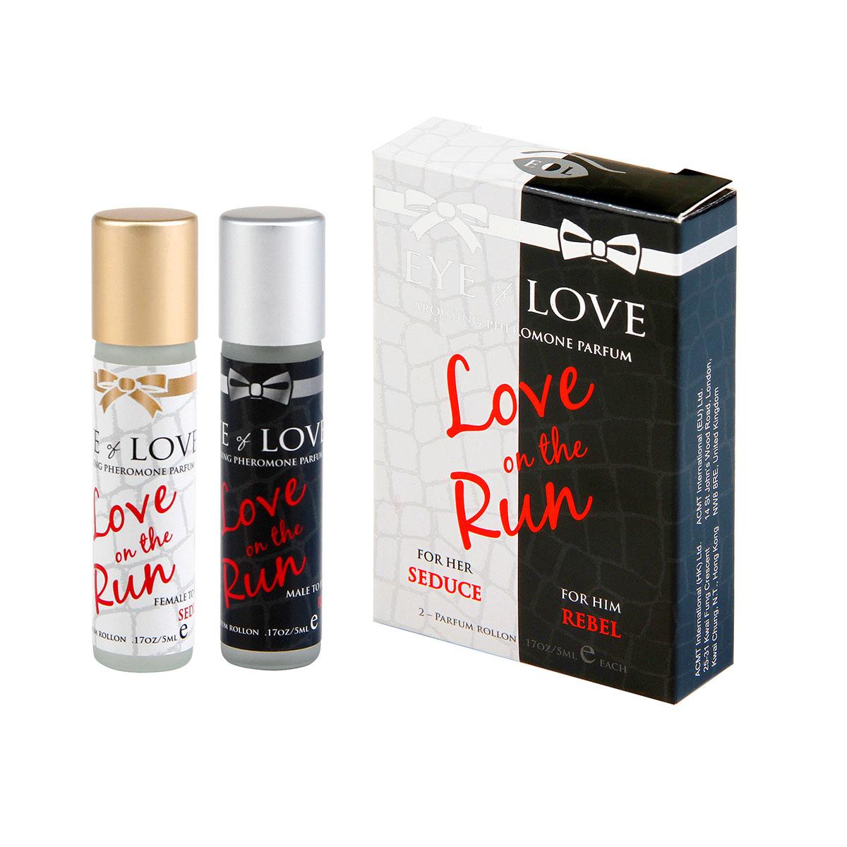 Eye of Love - Love on the Run Pheromone Couples Kit 5ml - Rebel-Seduce