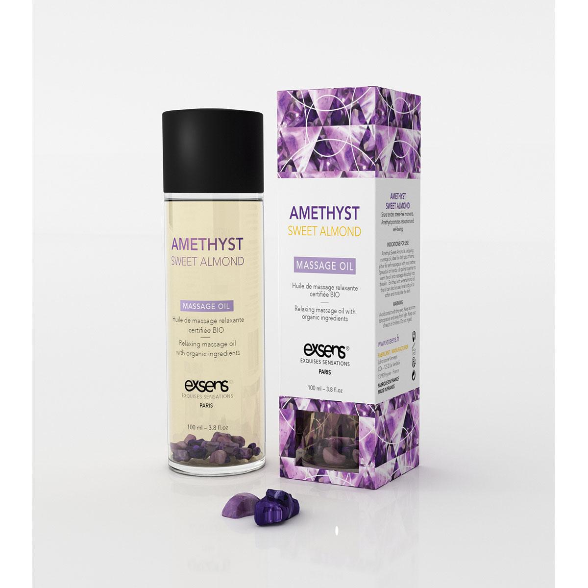 Exsens Massage Oil - Amethyst Sweet Almond 100ml