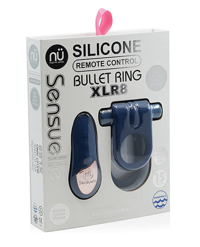 Sensuelle Silicone Remote Control Xlr8 Turbo Boost Cock Ring