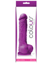 Colours Pleasures 5" W/suction Cup - Purple