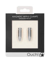 Shots Ouch Bullet Magnetic Nipple Clamps